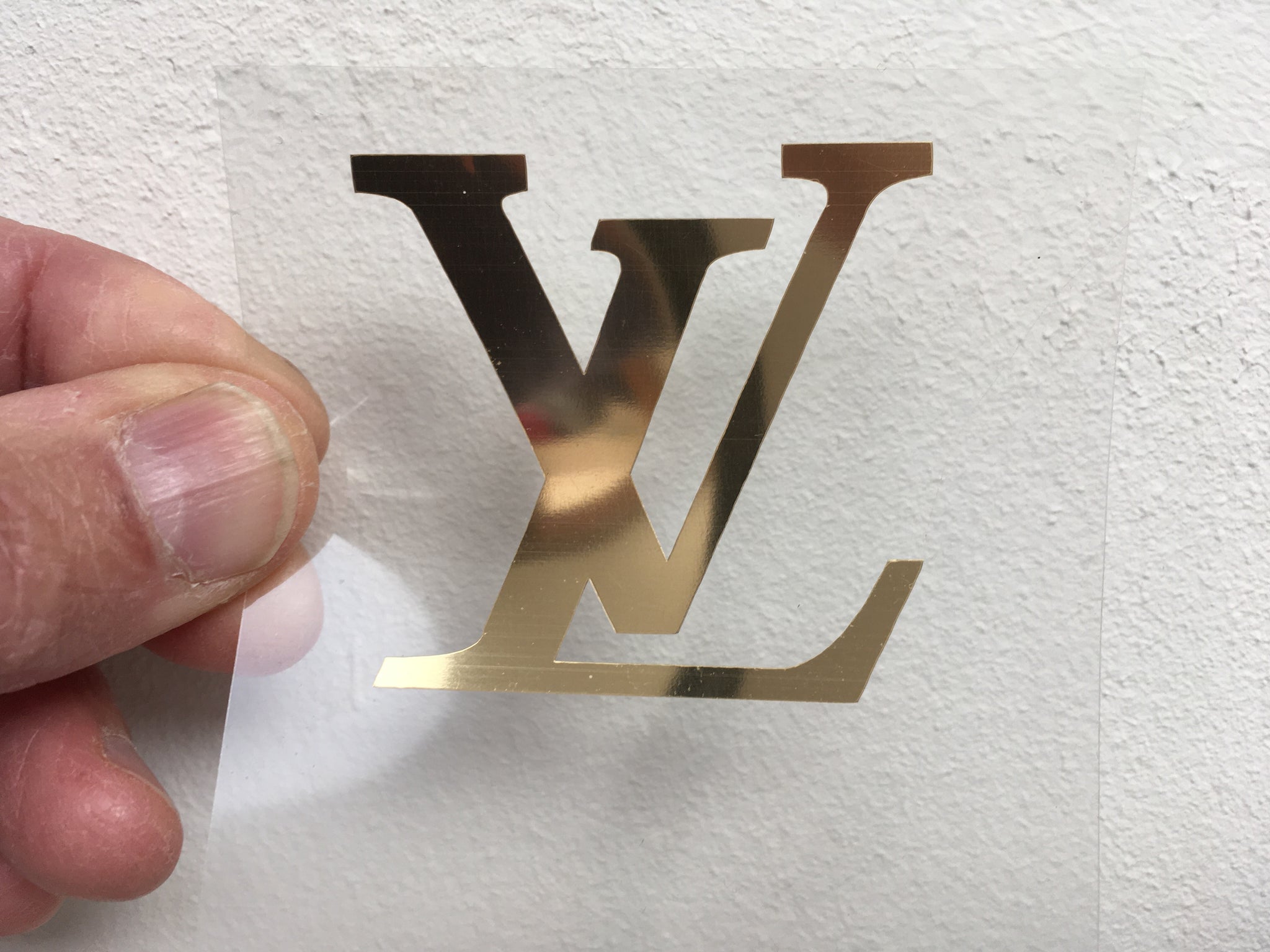 Louis Vuitton Logo V Vinyl Decal Sticker