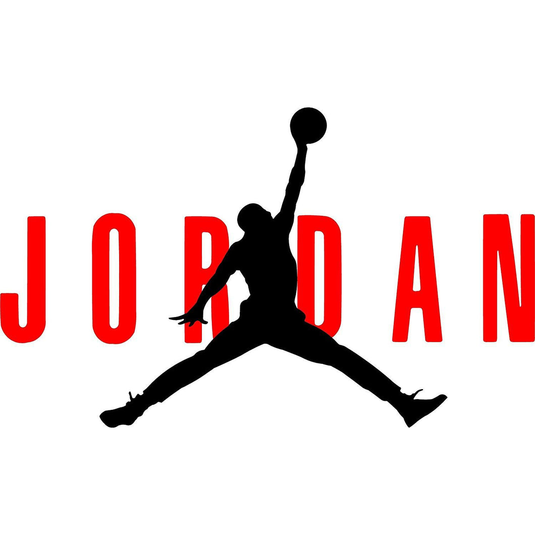 bruger undskylde Pas på Jordan Logo Iron-on Sticker (heat transfer) – Customeazy