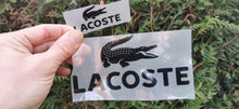 Load image into Gallery viewer, Sticker Iron on Lacoste Logo