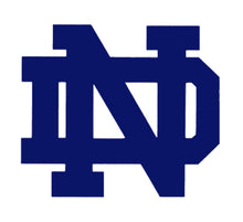 Load image into Gallery viewer, Notre Dame Pittsburgh Logo Iron-on Decal (heat transfer)