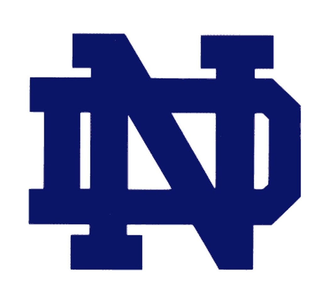 Notre Dame Logo Iron-on Decal (heat transfer)