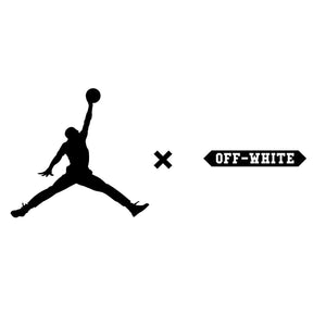 Jordan x OFF WHITE Logo Iron-on Decal (heat transfer)