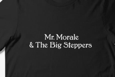Mr. Morale & the Big Steppers Logo Iron-on Sticker (heat transfer)